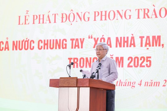 Lời kêu gọi của Đoàn Chủ tịch UBTƯ MTTQ Việt Nam hưởng ứng Phong trào thi đua cả nước chung tay “Xóa nhà tạm, nhà dột nát” trong năm 2025