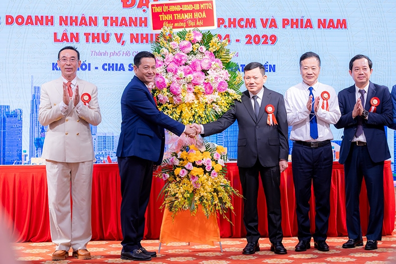 Đại hội Câu lạc bộ Doanh nhân Thanh Hoá tại TP Hồ Chí Minh và phía Nam lần thứ IV, nhiệm kỳ 2024-2029